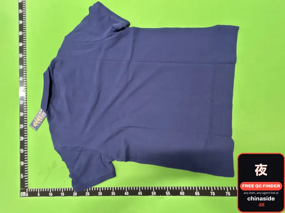 QC photo of the Ralph Lauren Slim Fit Polo Shirt