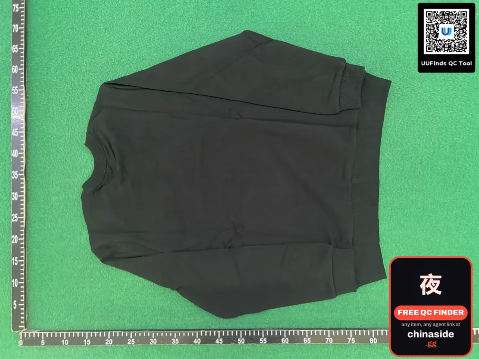 QC photo of the Ralph Lauren Letter Sweatshirt