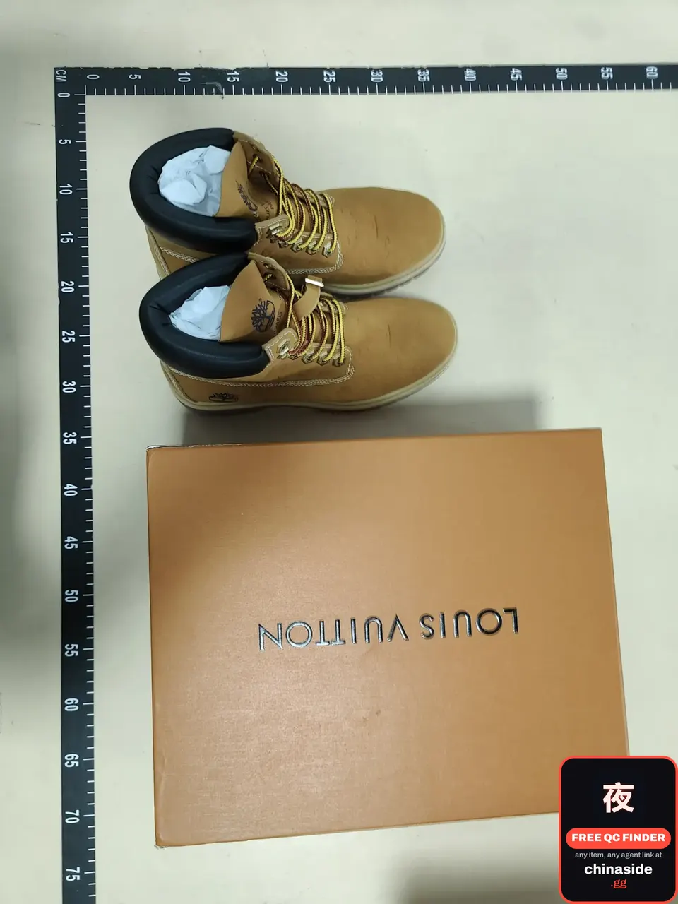 QC photo of the Martin Boots