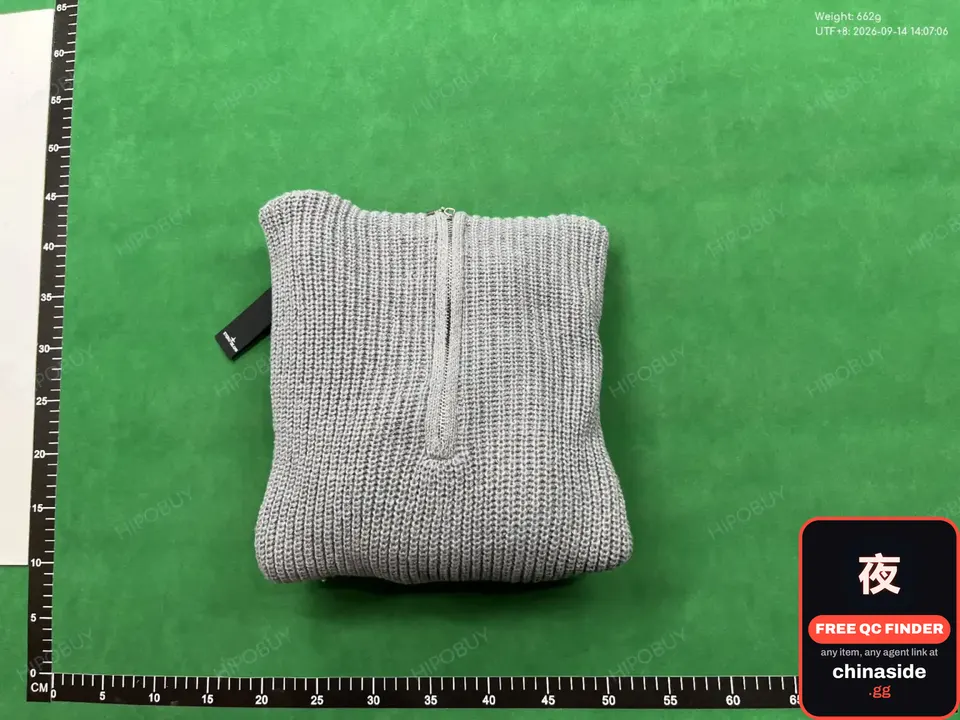 QC photo of the Knit Sweater