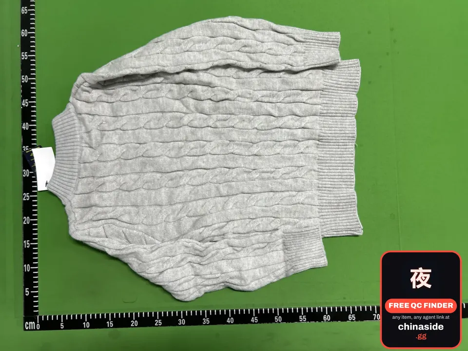 QC photo of the Half-High Neck Sweater