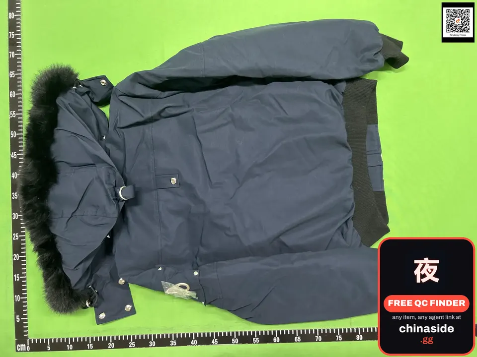 QC photo of the High-Quality Down Jacket