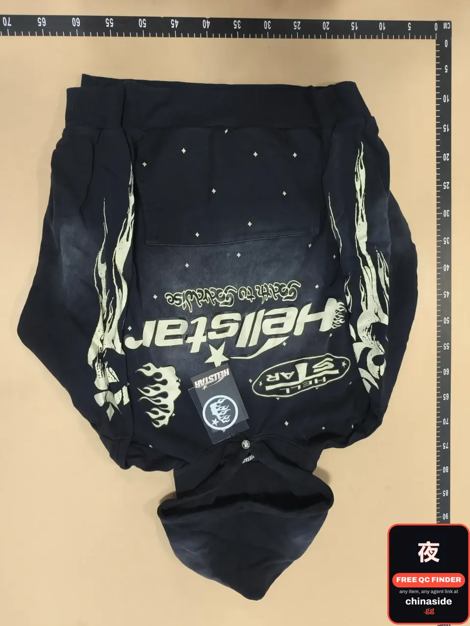 QC photo of the Loose-Fit Unisex Hoodies
