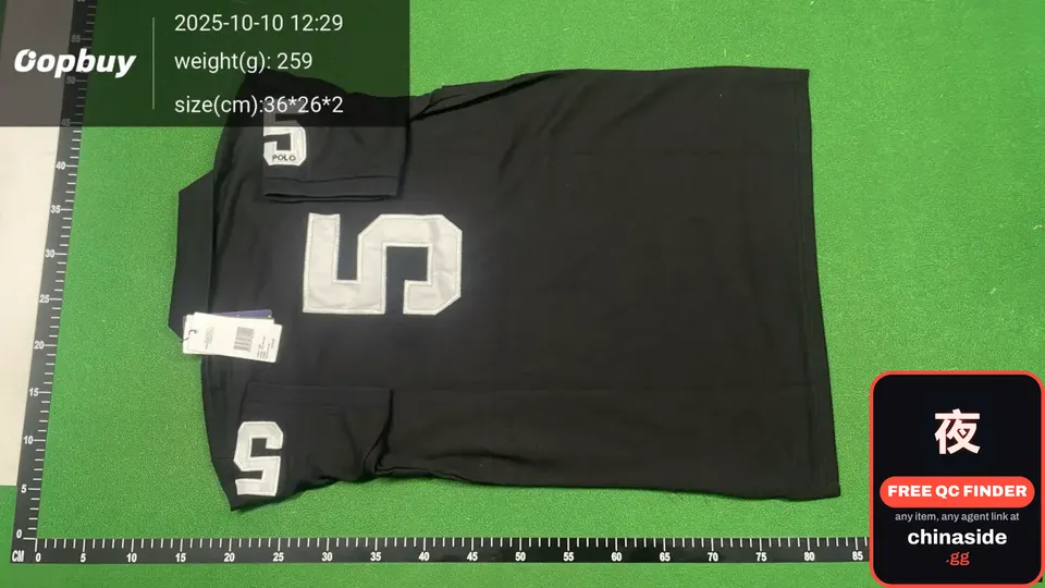 QC photo of the Ralph Lauren Jersey Pullover