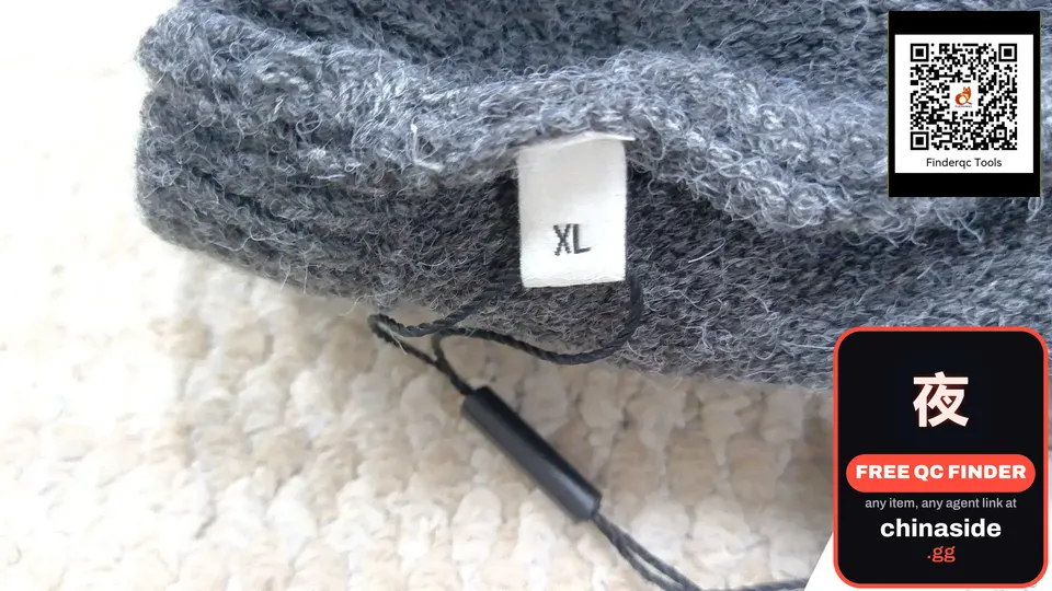 QC photo of the Love Jacquard Knitted Sweater