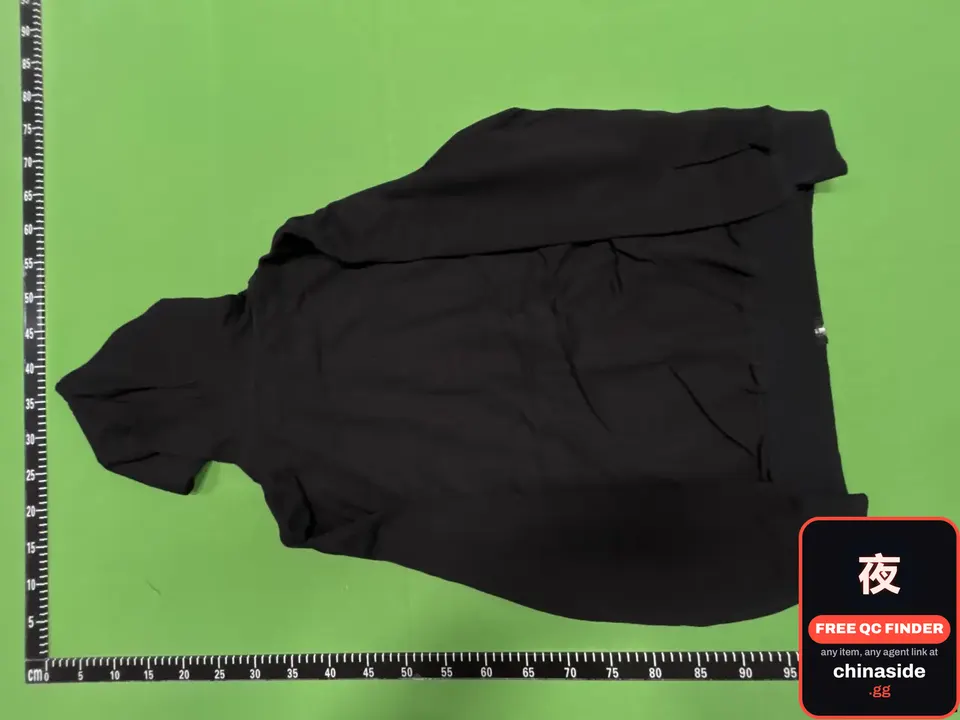 QC photo of the Full Zip Fleece Hoodie