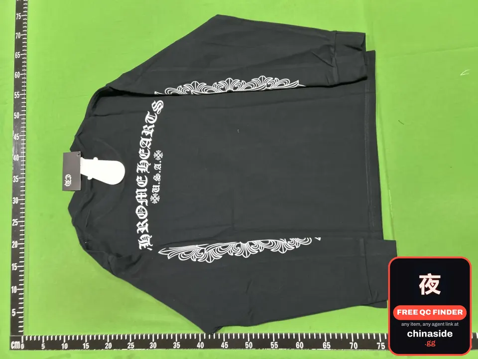 QC photo of the Long-Sleeve Cotton Top