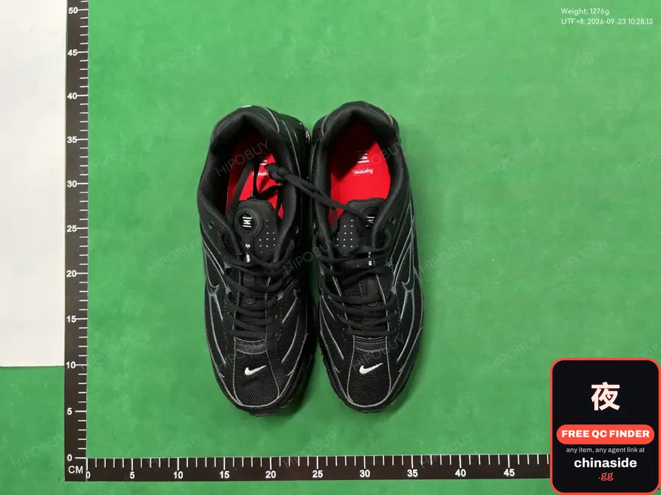 QC photo of the Nike Wmns Shox TL Sneakers