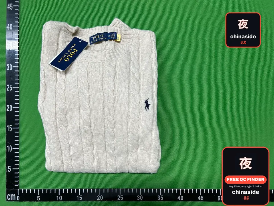 QC photo of the Embroidered Versatile Sweater