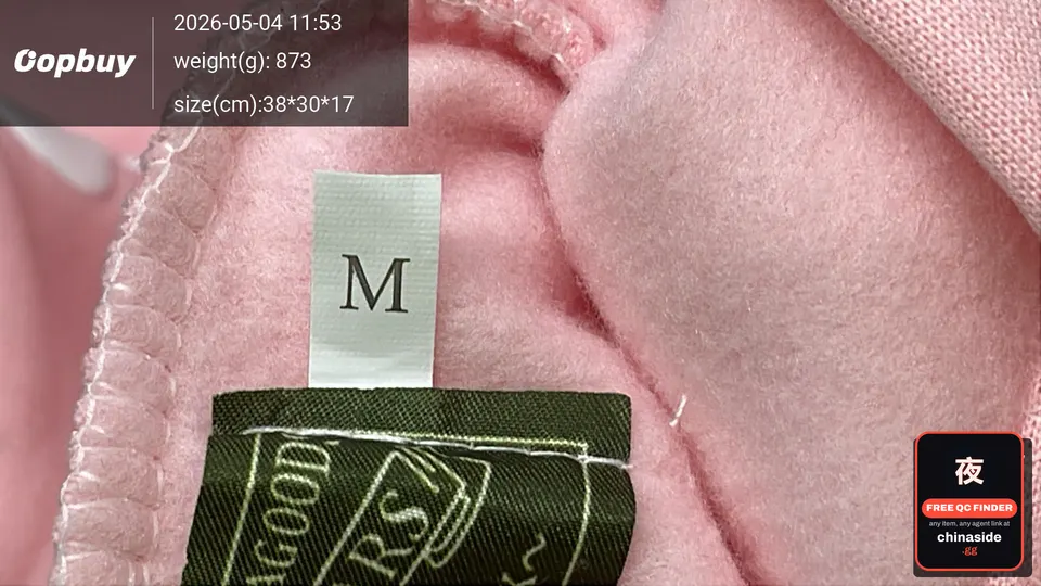 QC photo of the Fashion Trend Hoodie Sweater Set
