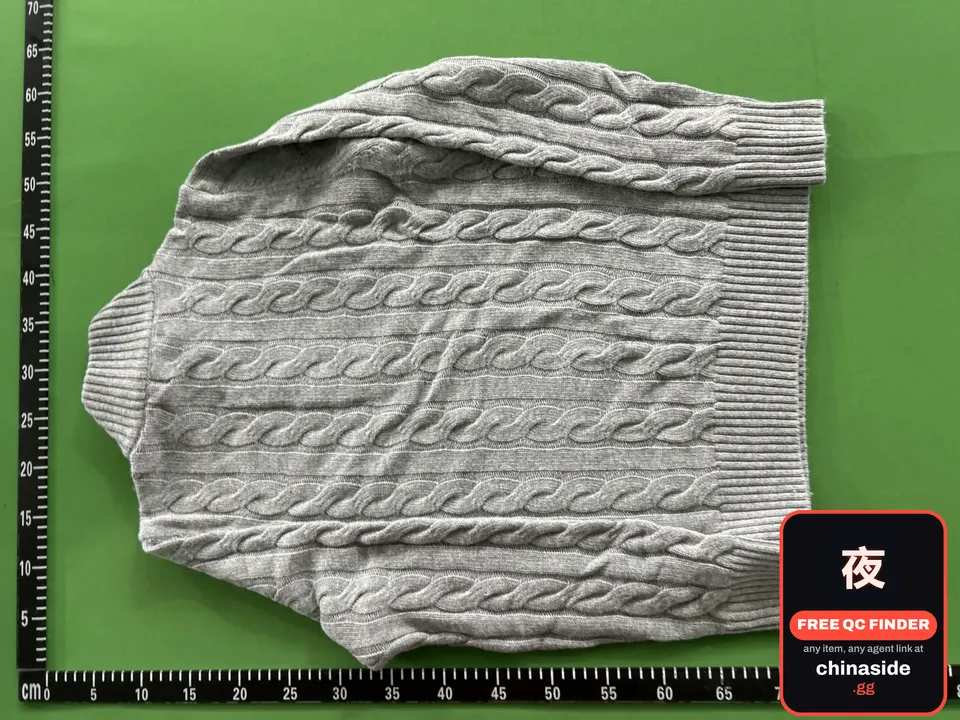 QC photo of the Un Find Versatile Knit Sweater