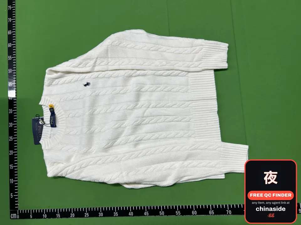 QC photo of the Classic Cotton Pullover Sweater