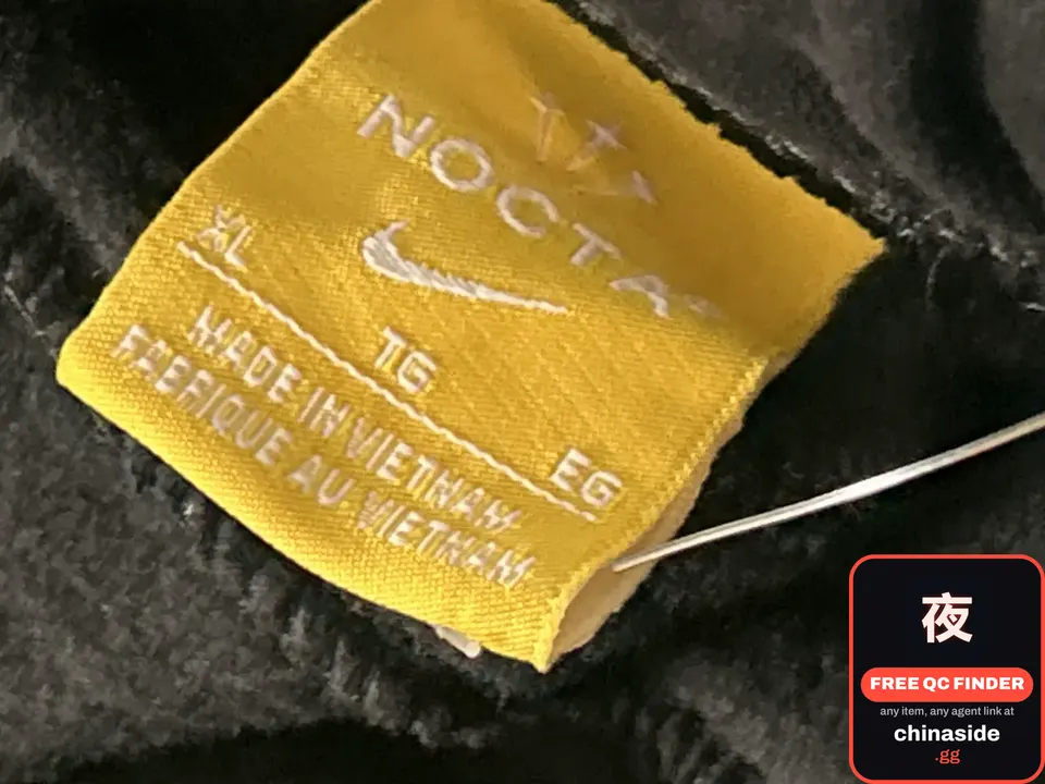 QC photo of the N*cta Pants