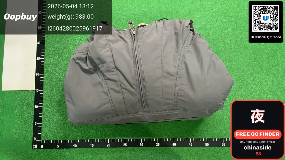 QC photo of the Napapijri Men's Fleece Windbreaker