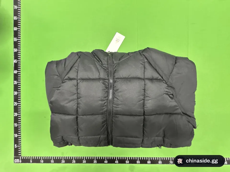 QC photo of the Down Jacket