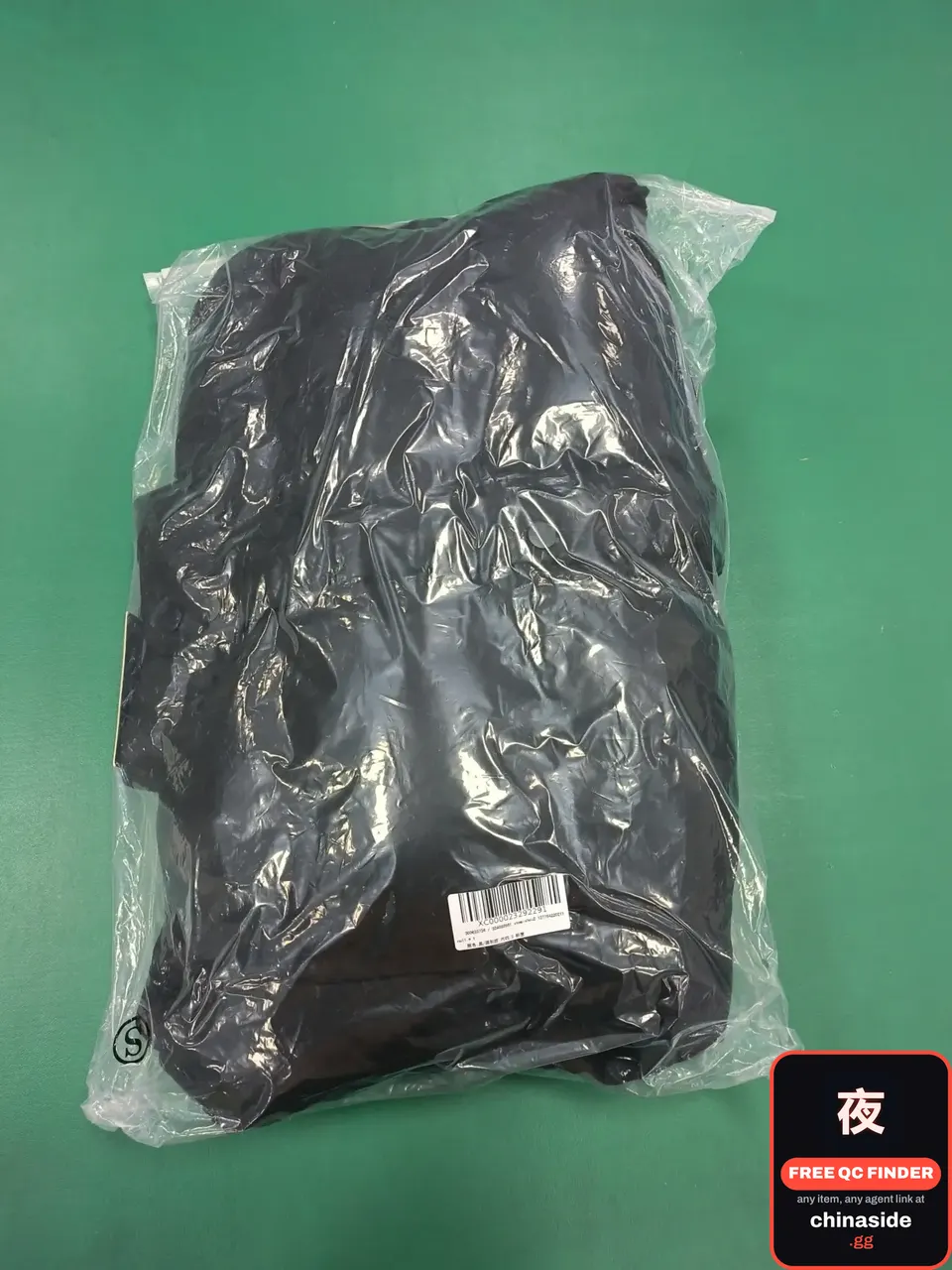 QC photo of the Coat