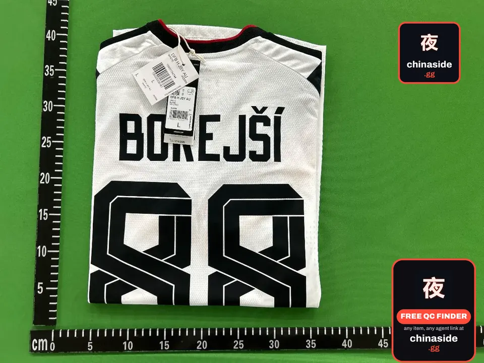 QC photo of the Germany Home Player's Edition Jersey