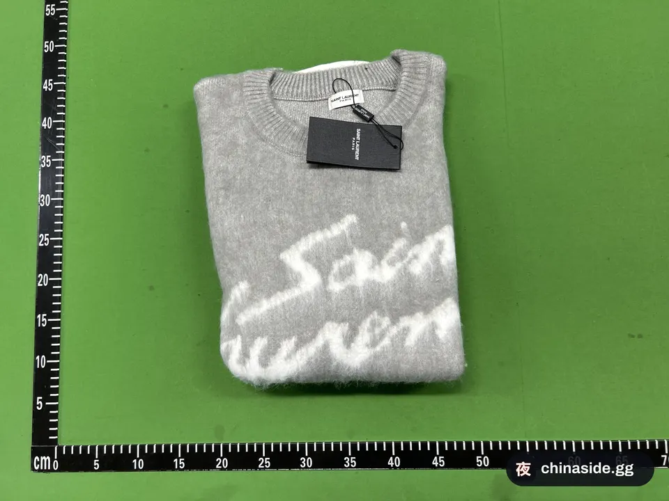 QC photo of the Seahorse-Fur Crew-Neck Sweater
