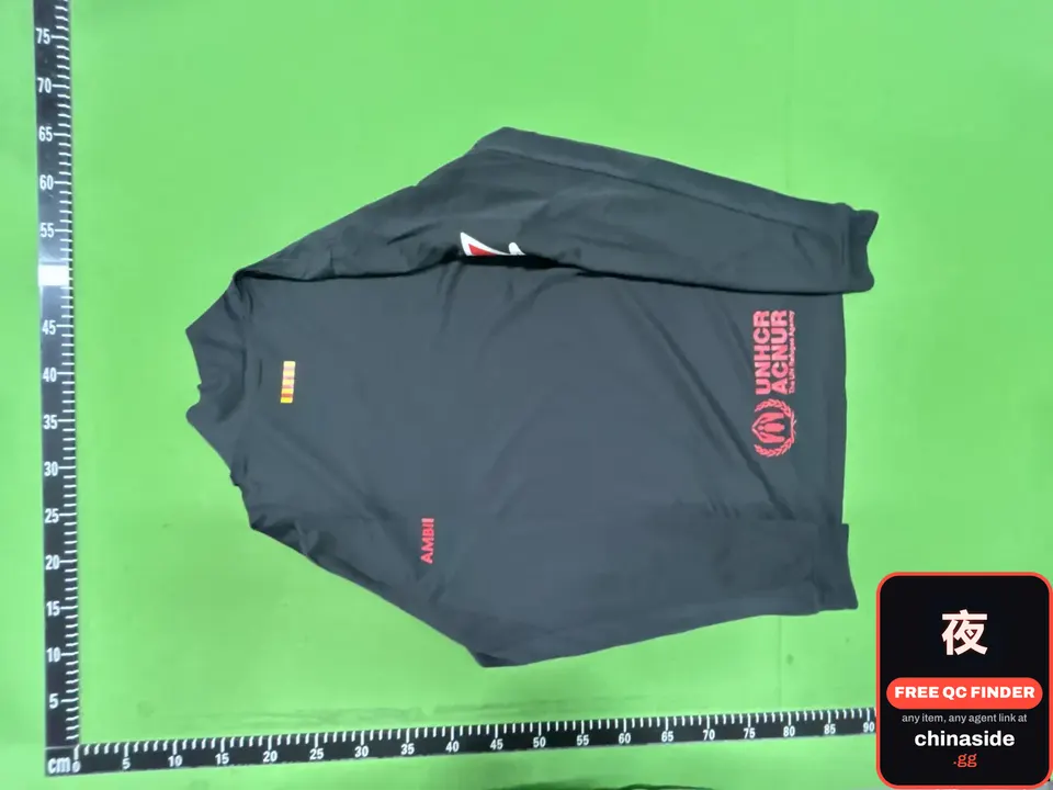 QC photo of the Retro Training Jersey Suit