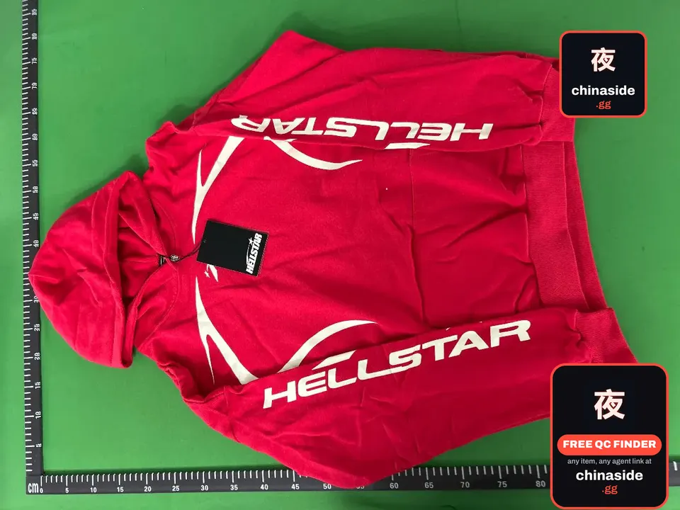 QC photo of the Retro-Aged Loose-Fit Hoodie