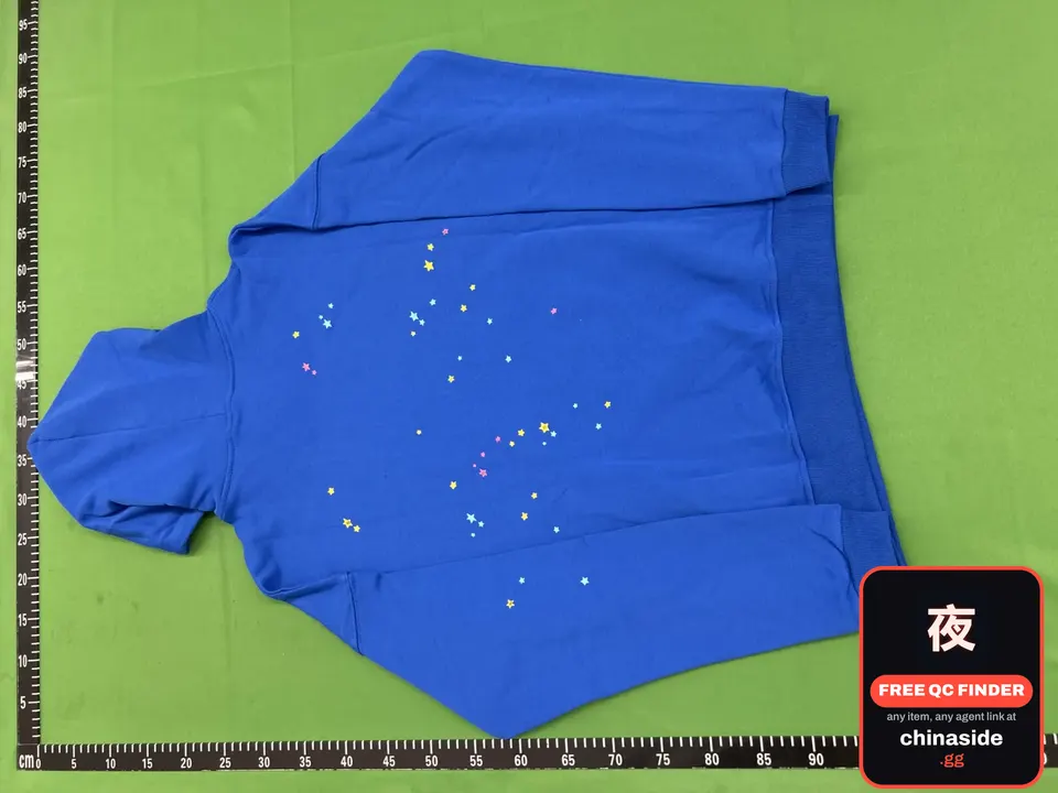 QC photo of the Puffy Letter Hoodie