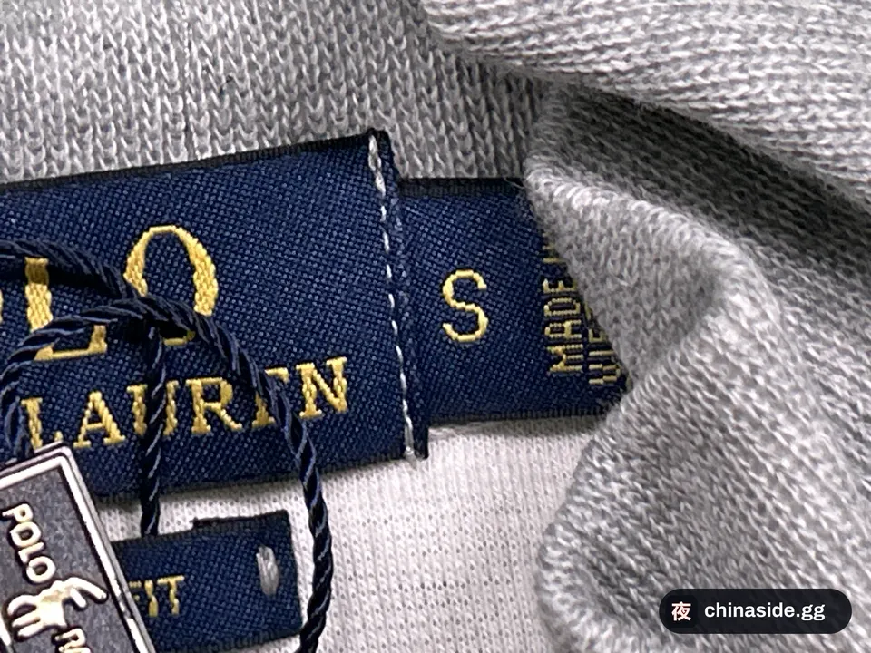QC photo of the Retro Half-Zip Embroidered Sweatshirt
