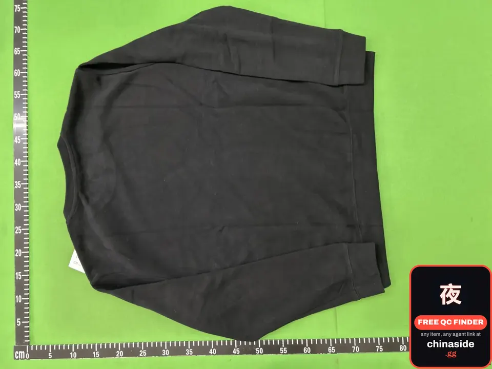 QC photo of the Cotton Round Neck Sweatshirt
