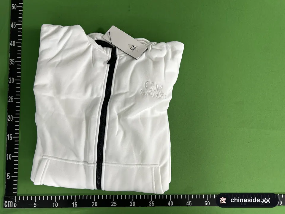 QC photo of the Hooded Cardigan Sweatshirt