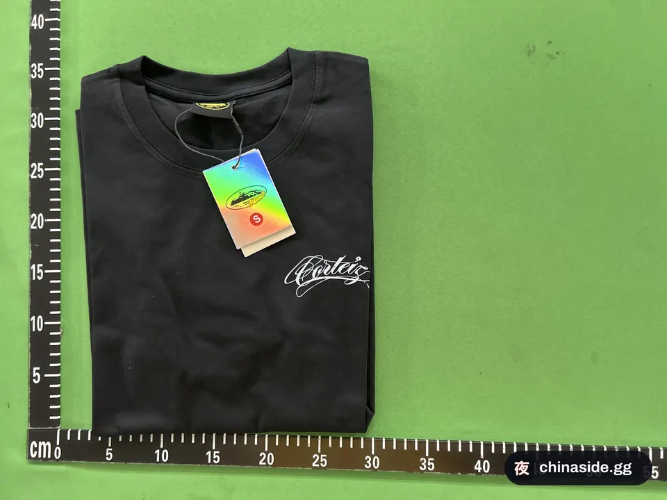 QC photo of the Heavyweight Pure Cotton Printed Short-Sleeve Top