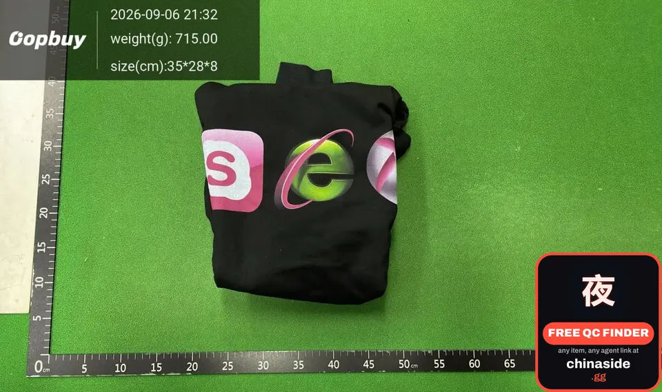 QC photo of the XBOX Sweatshirt