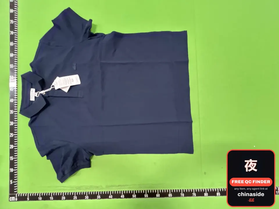 QC photo of the Men's Concealed Button Turtleneck Shirt