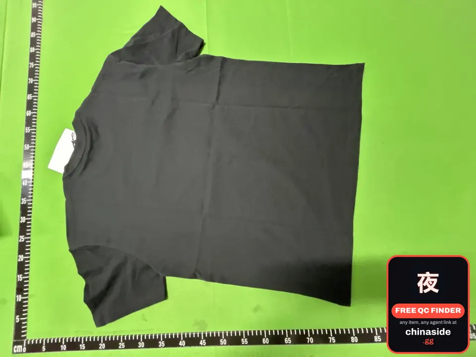 QC photo of the MM-6 Digital Print Cotton T-shirt