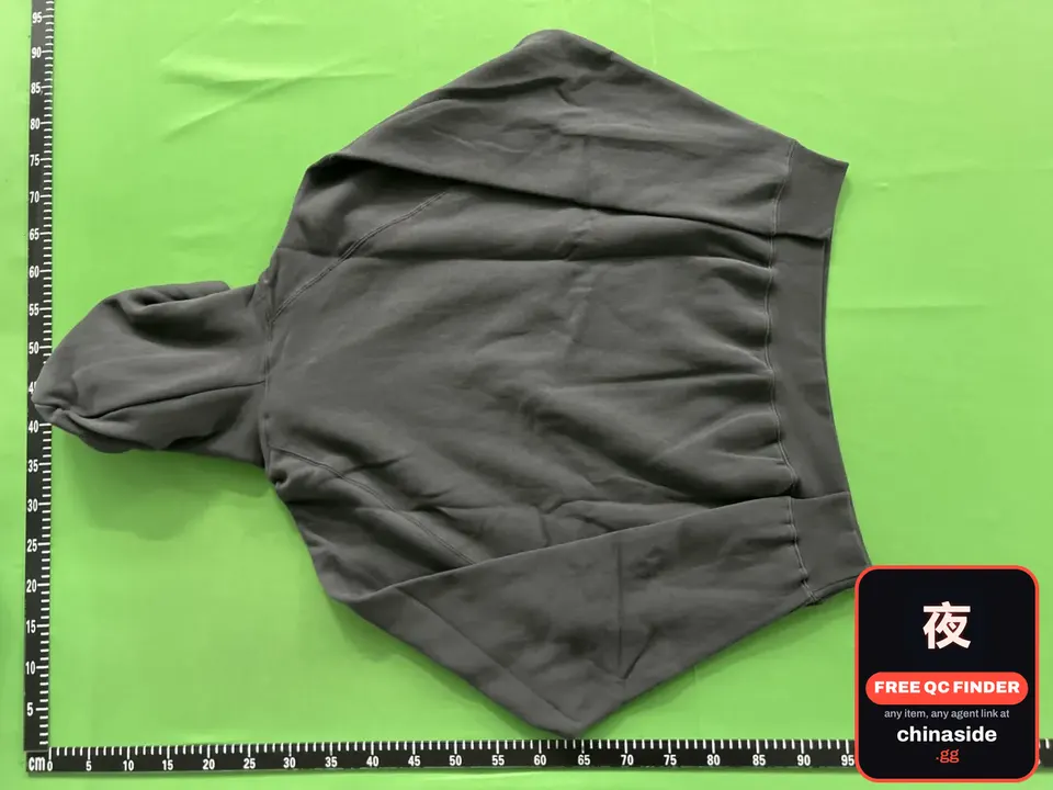 QC photo of the Digital Print Hooded Fleece Sweats