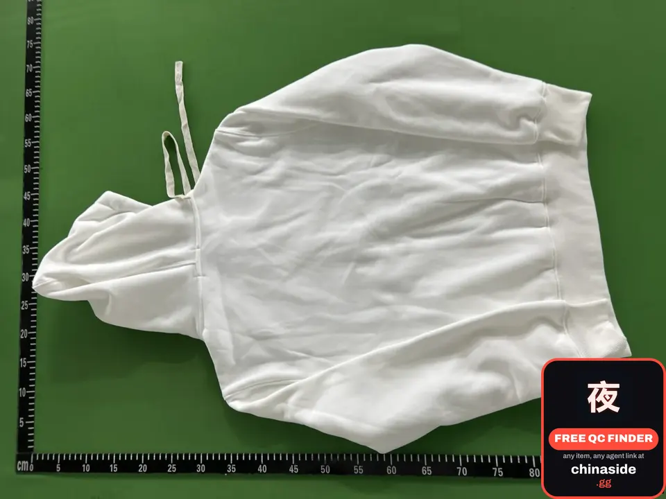 QC photo of the Drawstring Velvet Zipper Sweatshirt